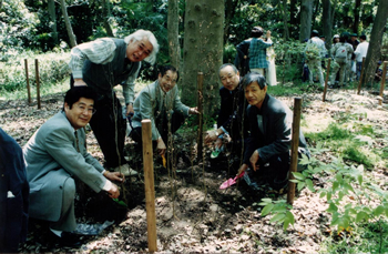 下賀茂神社 糺の森植樹祭